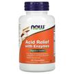 Фото товару NOW, Acid Relief with Enzymes, Ферменти, 60 таблеток