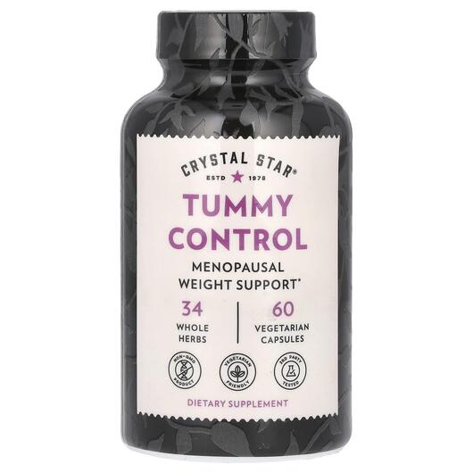 Основное фото товара Crystal Star, Поддержка менопаузы, Tummy Control, 60 капсул