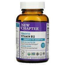 New Chapter, Fermented Vitamin B12 1000 mcg, 60 Vegan Tablets