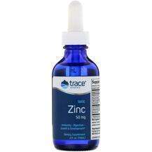 Trace Minerals, Ионный Цинк 50 мг, Ionic Zinc 50 mg, 59 мл