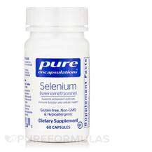 Selenium selenomethionine Селен Pure Encapsulations