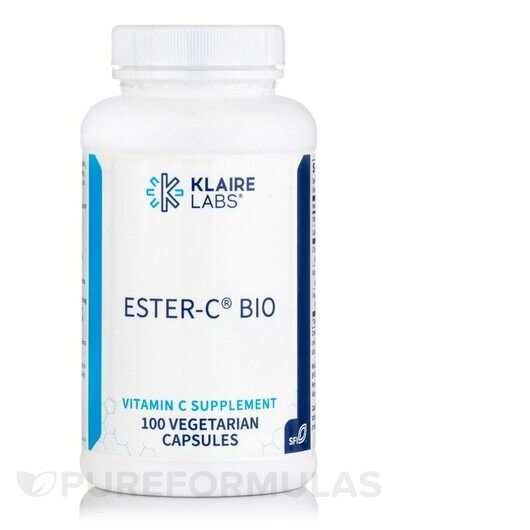 Основне фото товара Klaire Labs SFI, Ester-C Bio, Вітамін C Естер-С, 100 капсул