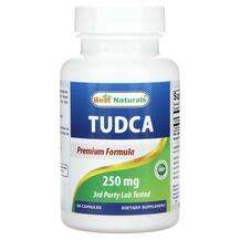 Best Naturals, TUDCA 250 mg, Тудка, 60 капсул