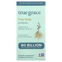 One Daily Probiotic Пробиотики True Grace 60 капсул