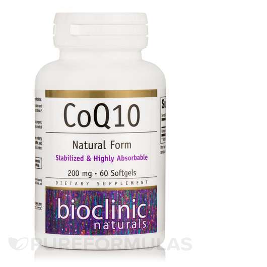 CoQ10 200 mg, Убіхінол, 60 капсул