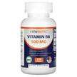 Фото товару Vitamatic, Vitamin B6 500 mg, Вітамін B6 Піридоксин, 120 таблеток