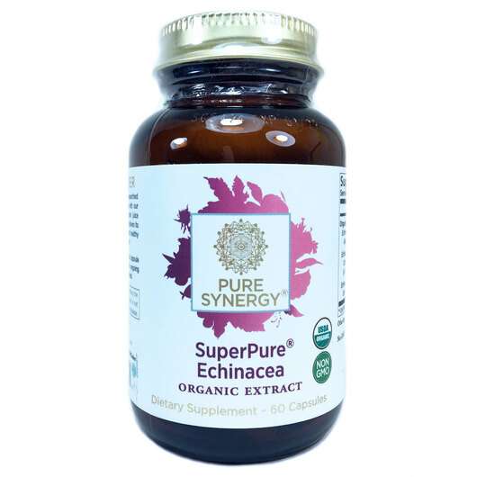 Основне фото товара Pure Synergy, SuperPure Echinacea, Ехінацея, 60 капсул