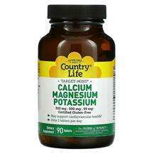 Target-Mins Calcium Magnesium Potassium, Кальцій магній калій