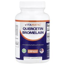 Кверцетин Quercetin Bromelain Vitamatic 120 капсул