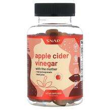 Apple Cider Vinegar Gummies with The Mother Apple, Яблучний оц...