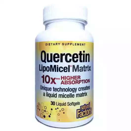 Фото товара Quercetin LipoMicel Matrix 30 Liquid Softgels