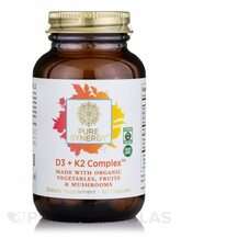 Pure Synergy, D3 + K2 Complex, 60 Capsules