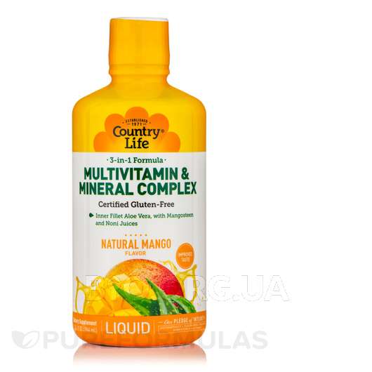 Фото товару Liquid Multivitamin & Mineral Complex Mango