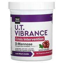 Vibrant Health, U.T. Vibrance D-Mannose 5000 mg, D-Маноза, 64....