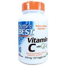 Doctor's Best, Vitamin C with Quali-C 500 mg, 120 Veggie Caps
