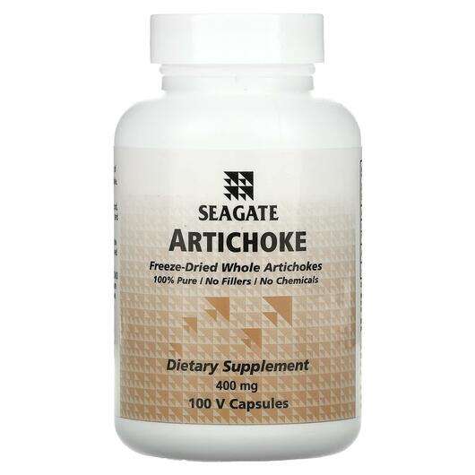 Основное фото товара Seagate, Артишок, Artichoke 400 mg, 100 капсул