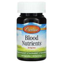Carlson, Blood Nutrients, Підтримка серця та судин, 40 капсул