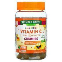 Nature's Truth, Витамин C для детей, Just 4 Kids Vitamin C + Z...