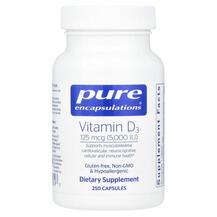 Vitamin D3 125 mcg 5000 IU Витамин D3 Pure