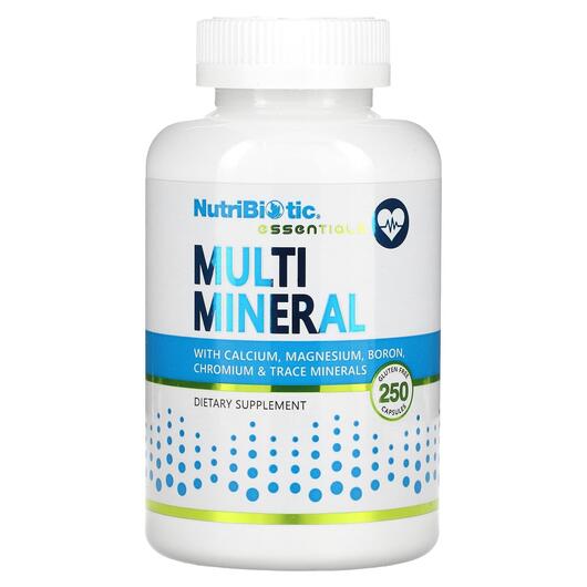 Основне фото товара Essentials Multi Mineral, Мінеральні добавки, 250 Gluten Free Cap