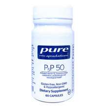 P5P 50, P-5-P Активований вітамін B6, 60 капсул