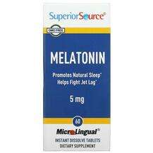 Superior Source, Melatonin 5 mg, Мелатонін, 60 таблеток