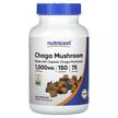 Фото товара Nutricost, Грибы, Chaga Mushroom 1000 mg, 150 капсул