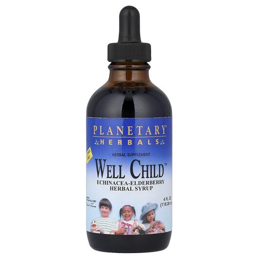 Основное фото товара Well Child Echinacea-Elderberry Herbal, Травяные добавки, 118.28 