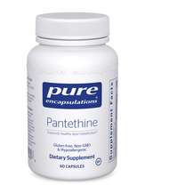 Pure Encapsulations, Витамин B5 Пантотеновая кислота, Pantethi...