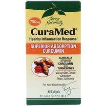 Terry Naturally, CuraMed 750 mg, Куркумін, 60 капсул