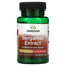 Swanson, Bergamot Extract, Бергамот 500 мг, 30 капсул