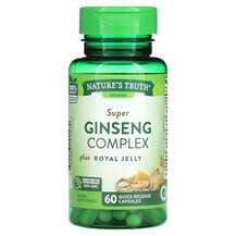 Nature's Truth, Super Ginseng Complex Plus Royal Jelly, М...
