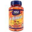 Sports D-Ribose 750 mg, D-Рибоза 750 мг, 120 капсул