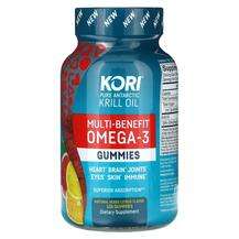 Pure Antarctic Krill Oil Multi-Benefit Omega-3 Gummies Natural...