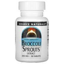 Source Naturals, Брокколи, Broccoli Sprouts Extract 500 mg, 30...