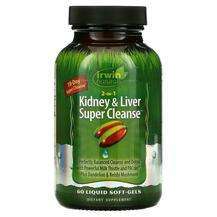 Irwin Naturals, Поддержка почек, 2 in 1 Kidney & Liver Sup...