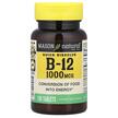 Фото товару Vitamin B-12 Quick Dissolve 1000, Вітамін B12 Кобаламін, 100 табл