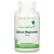Seeking Health, Магний 150 мг, Optimal Magnesium 150 mg, 100 к...