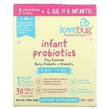 LoveBug, Tiny Tummies Daily Probiotic + Prebiotic 0-6 Mo. 1 Bi...