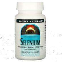 Source Naturals, Селен 200 мкг, Selenium 200 mcg 120, 120 табл...