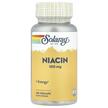Фото товара Solaray, Ниацин 100 мг, Niacin 100 mg, 100 капсул