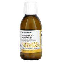 Metagenics, Омега 3, OmegaGenics EPA-DHA 2400 Lemon, 150 мл