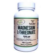 Double Wood, Magnesium L-Threonate 2000 mg, 100 Capsules