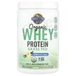 Organic Whey Protein Grass Fed Vanilla, Протеїн, 378 г