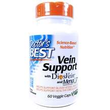 Doctor's Best, Vein Support with DiosVein & MenaQ7, 60 Veg...
