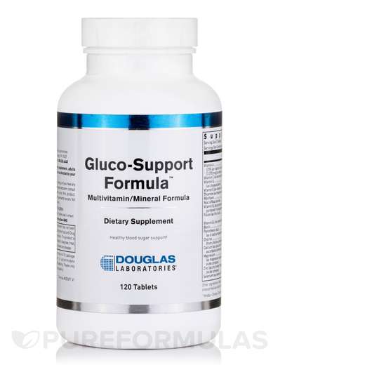 Основное фото товара Douglas Laboratories, Gluco-Support Formula, Глюко-Суппорт Фор...