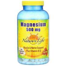 Natures Life, Магний 500 мг, Magnesium 500 mg, 250 капсул
