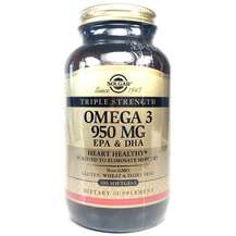 Solgar, Омега-3 950 мг ЕПА и ДГА, Omega 3 950 mg EPA & DHA...
