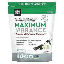 Maximum Vibrance Plant-Based Multi-Supplement Vanilla Bean, Му...