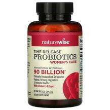 Naturewise, Пробиотики, Probiotics Women's Care, 40 капсул